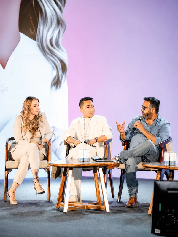 Speakers on the WV Connect main stage panel